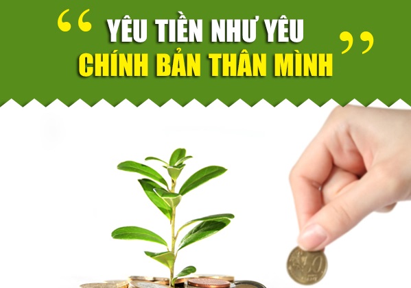 Yêu tiền như yêu chính bản thân mình